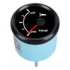 52mm Marine Trim Gauge High Accuracy IP67 Waterproof Boat Trim Balance Gauge Meter Tilt Indicator for Yacht Fishing