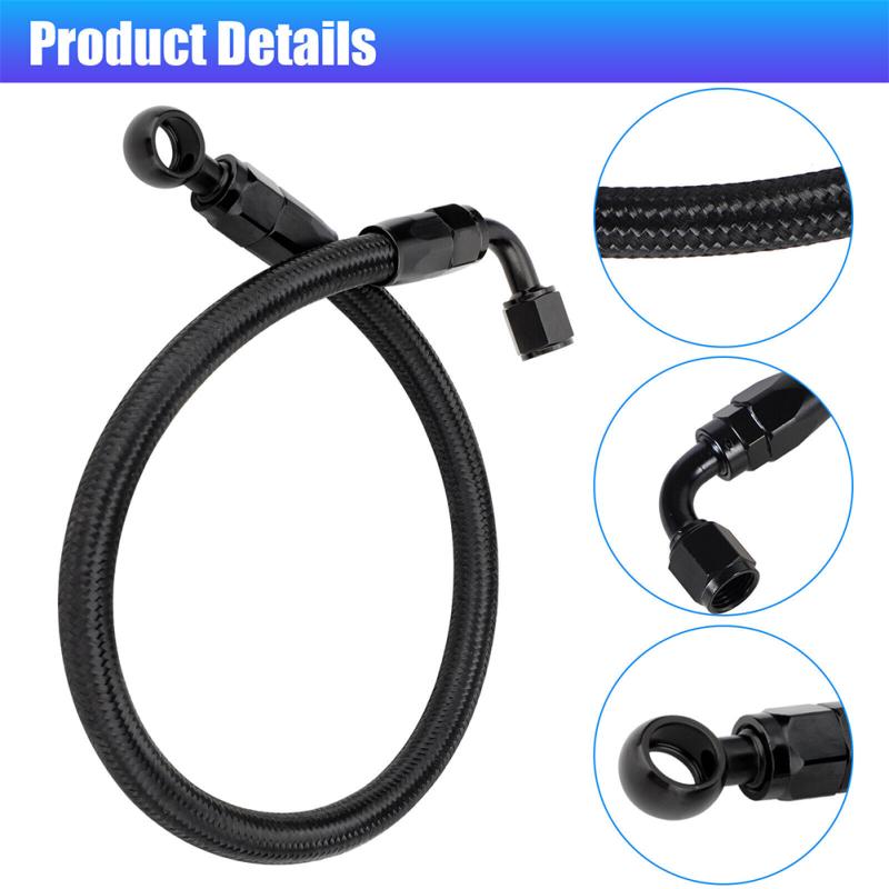 

Комплект плетеных фитингов для топливного шланга с металлическими шайбами, резиновое уплотнительное кольцо, совместимое с двигателем B/D