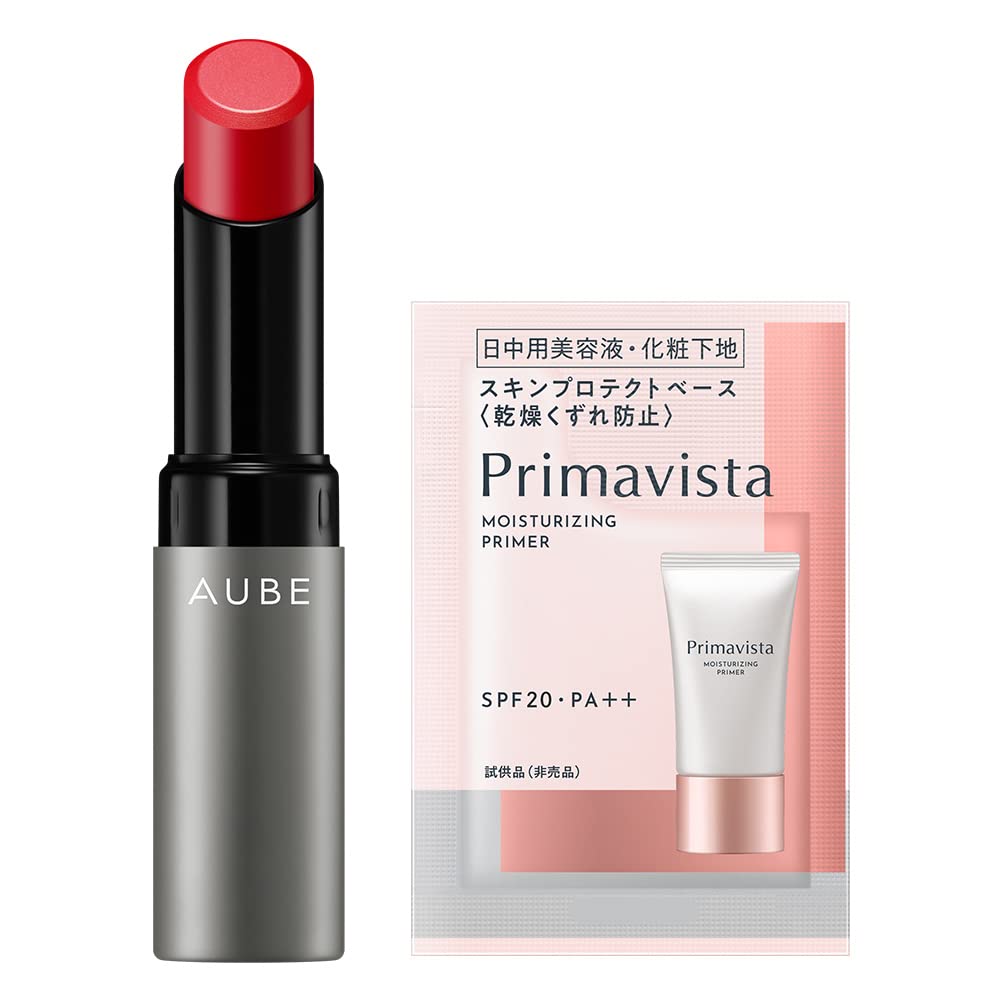 

AUBE Timeless Color Lip 02 Bonus Set Lipstick 02 Red Bonus + 3.8g +