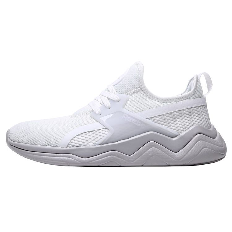 Reebok Nova Comfortable Durable Low-Top Running Shoes Men Sneakers White Gray DV3955