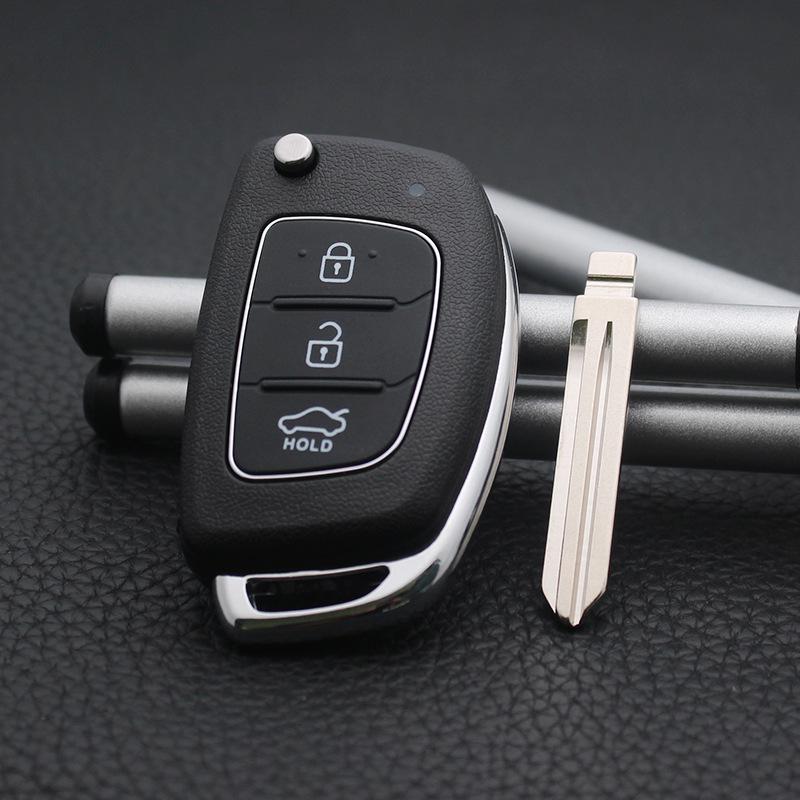 Modern Kia Key Shell for Tucson, New Santa Fe, Elantra, Langdong, IX25 - Remote Control Replacement
