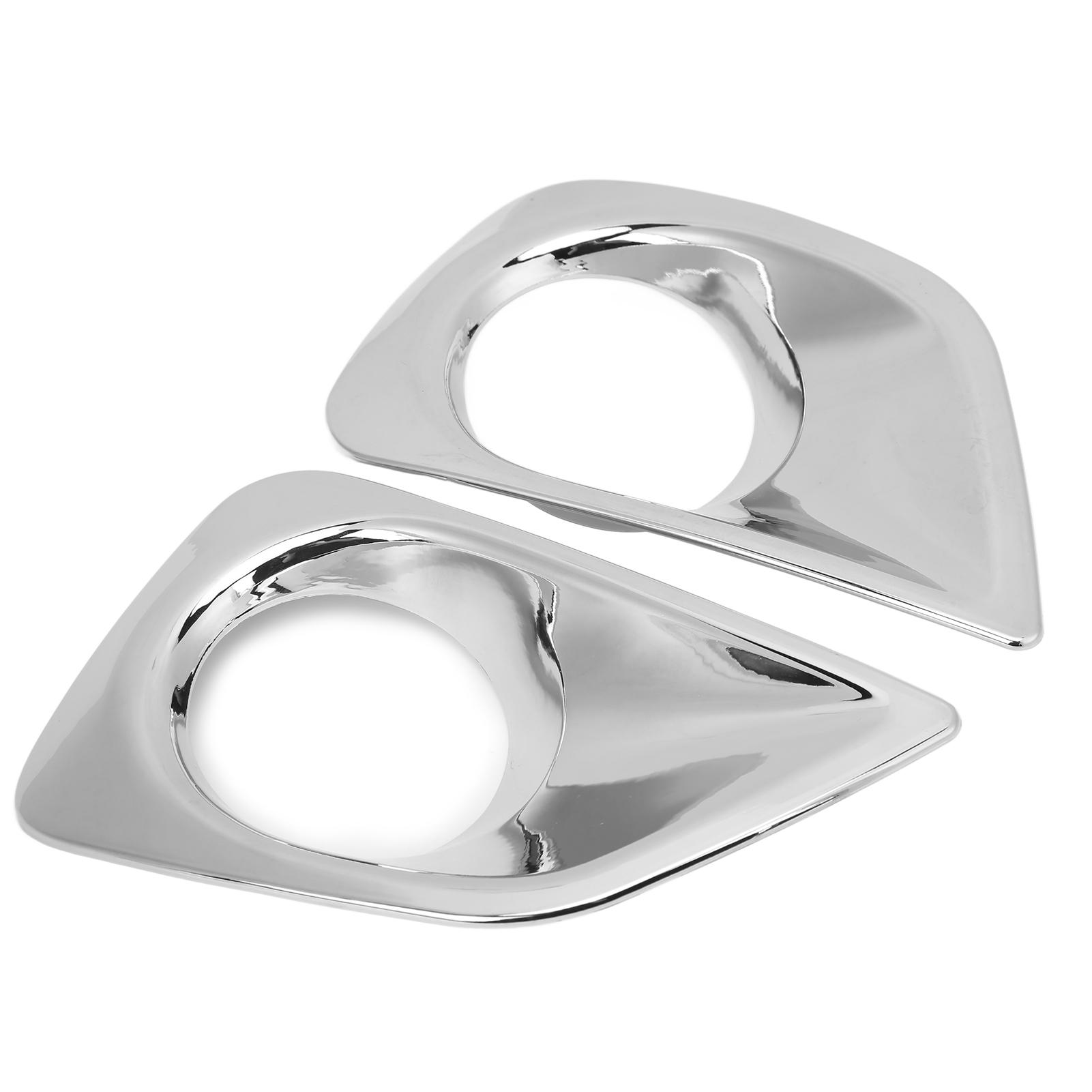 

2 шт. Накладки на противотуманные фары, передние, серебристые, ABS, замена для Vios Sedan 20142020