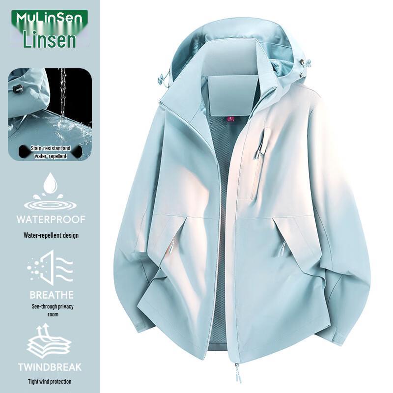 

MULINSEN Women s Outdoor Windbreaker Jacket M