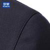 ROMON Men's Autumn/Winter Wool Silk Blend Business Casual Jacket