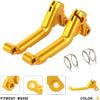Manetes de Freio e Embreagem para Moto de Trilha CNC para MX650 MX 650 Moto de Trilha Elétrica Dourado