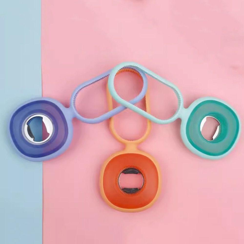 

2Pcs Simple Beer Bottle Opener Portable Corkscrew Multifunctional Belt Gear Can Opener Kitchen зелений