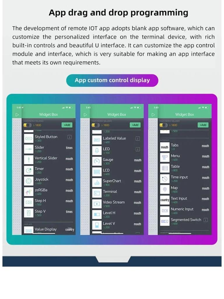 ESP32-S3 7" Touchscreen Development Board with WiFi & Bluetooth LCD Module
