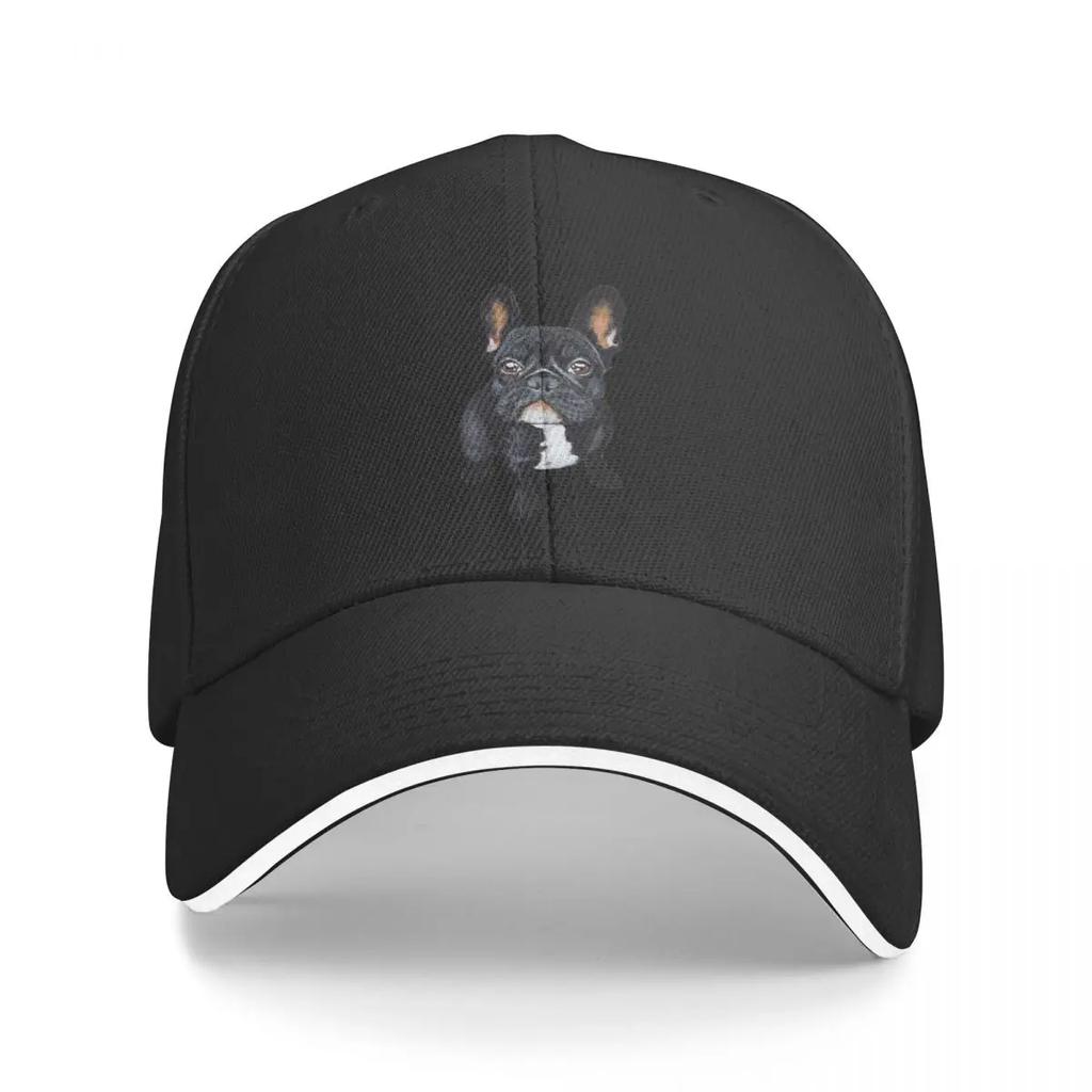 Cute French Bulldog Frenchie Dog Men Baseball Caps Peaked Cap Sun Shade Outdoor Hat