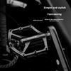 Bicycle Pedal Aluminum Alloy Bicycle Pedal Hollow Simple And Convenient Installation Road Bike Accessories Bicycle Equipment