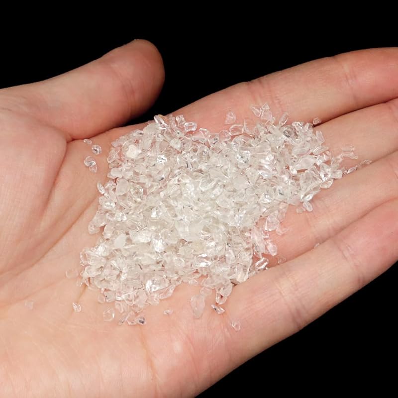 crystal ripples 100g Extremely small size SS natural stone power stone Purification goods nail parts material resin parts Home time Christmas present