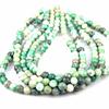 Natural Qinghai Jade Round Beads for DIY Jewelry Making - Handmade Semi-finished Accessories