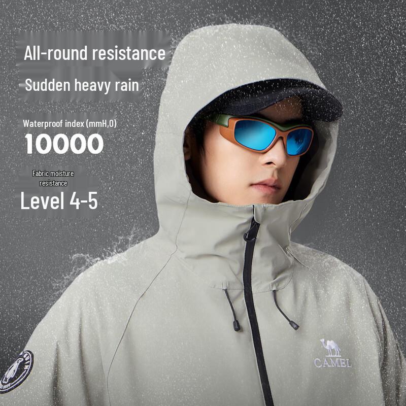 Camel 3-in-1 Outdoor Windproof Waterproof Jacket