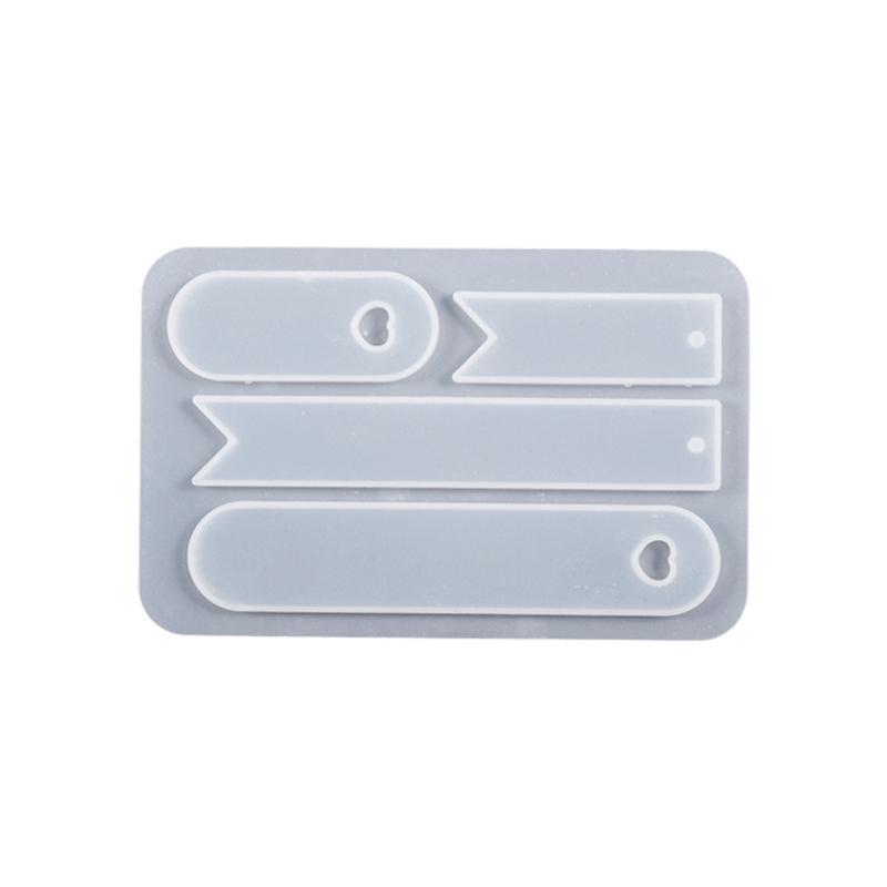 

Смоляна форма для закладок, набір форм для закладок із китицями для закладок із 12 шт. Масова силіконова форма для закладок для лиття з епоксидної смоли