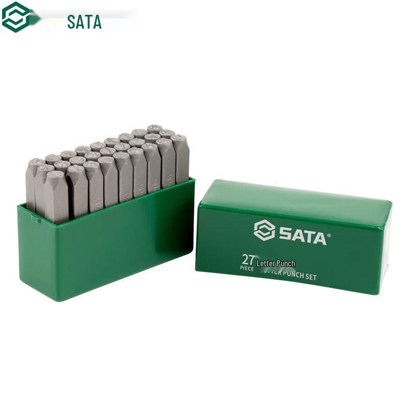 SATA 27-Piece Letter Punch Set 3MM