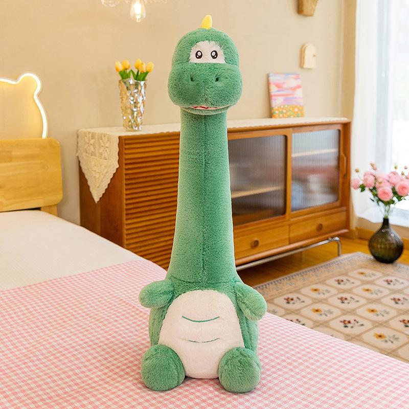 

70/100CM Duck Dinosaur Animal Cartoon Throw Pillows Featuring Long Necks Super Soft High Quality Girl Boy Birthday Gifts Home Decoration 70cm