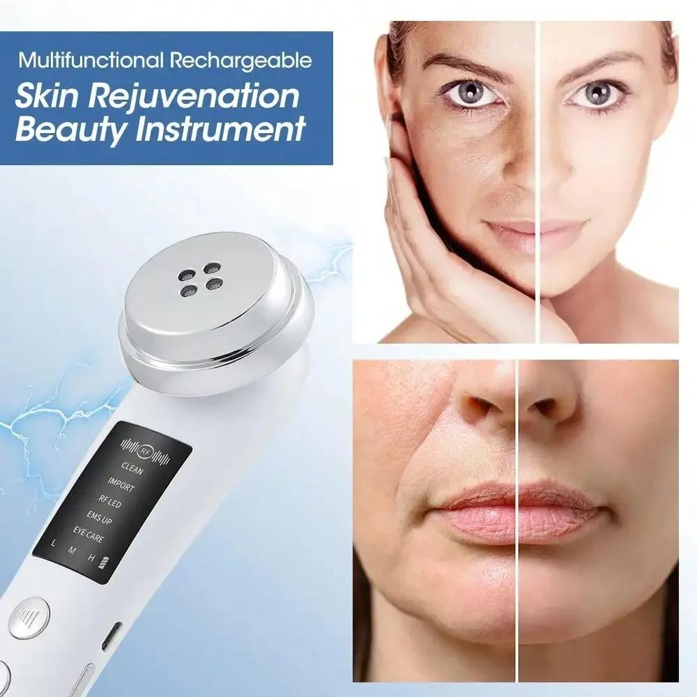 Multifunctional Beauty Instrument Essence Import Export Firming Lifting Cleaning Skin Rejuvenation Beauty Device