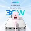 Newman 30W GaN Dual Port PD Fast Charger with 60W Type-C Cable