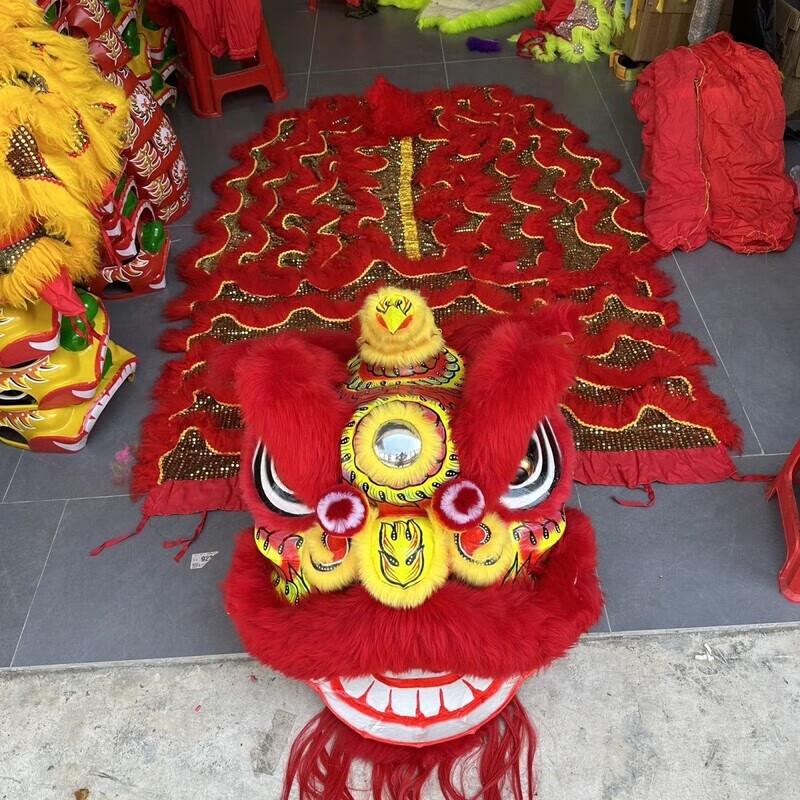 Yi Shunda Foshan Bamboo Woven Southern Lion Dance Head