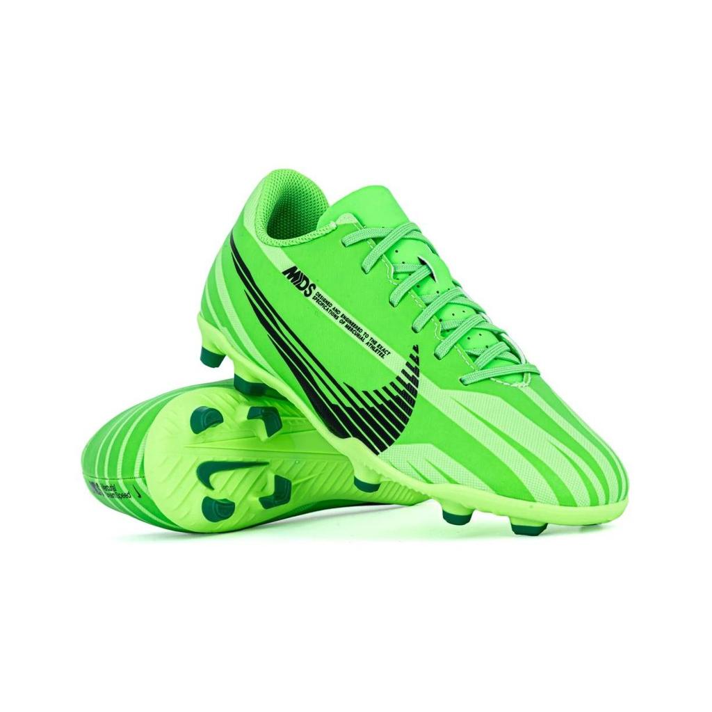 Nike Mercurial Vapor 15 Club MG GS Dream Speed - Green Strike Detské kopačky štadiónovo-zelená čierna FJ7188-300