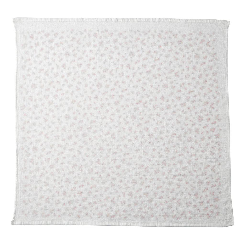 MIKI HOUSE HOT BISCUITS Gauze Bath Boys and White X One Size Fits Towel, Girls, Newborn, Pink, All, 76-8039-496