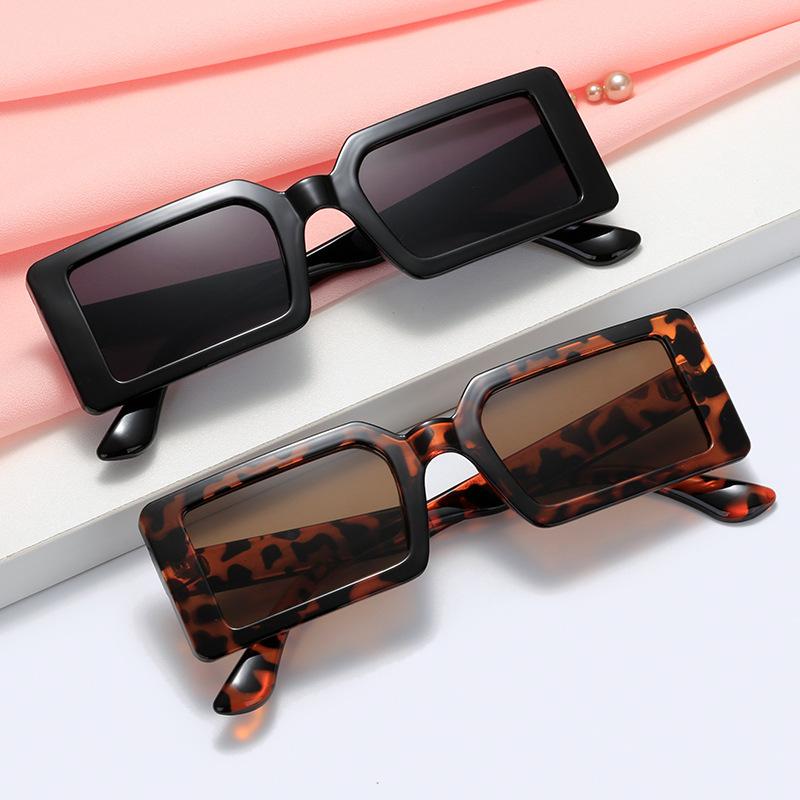 Square Sunglasses Woman Rectangle Luxury Brand Small Frame Trendy Cycling Glasses For Men Eyewear Auto Motorcycle Accessories