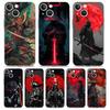 Phone Case For iPhone 17 Air Cases iPhone 16 15 12 13 14 Pro Max SE 7 8 Plus iPhone11 Clear Cover Japanese Bushido Samurai