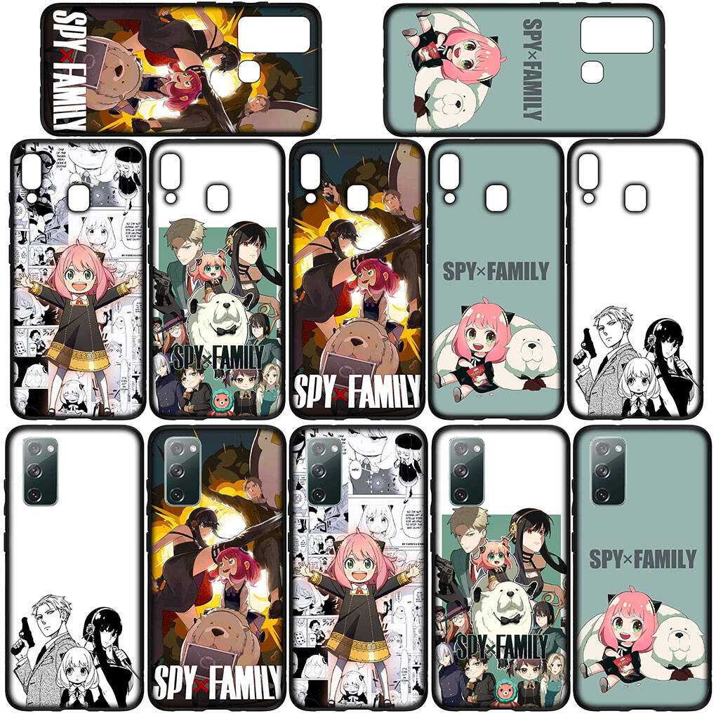Phone Case for iPhone 17 16 15 Xiaomi Poco F8 F7 X7 X6 M8 C85 C75 C71 Redmi Note 14 13 12 11 Pro Max A3 A4 14C 13C 15C Spy X Family Anya Forger Cover