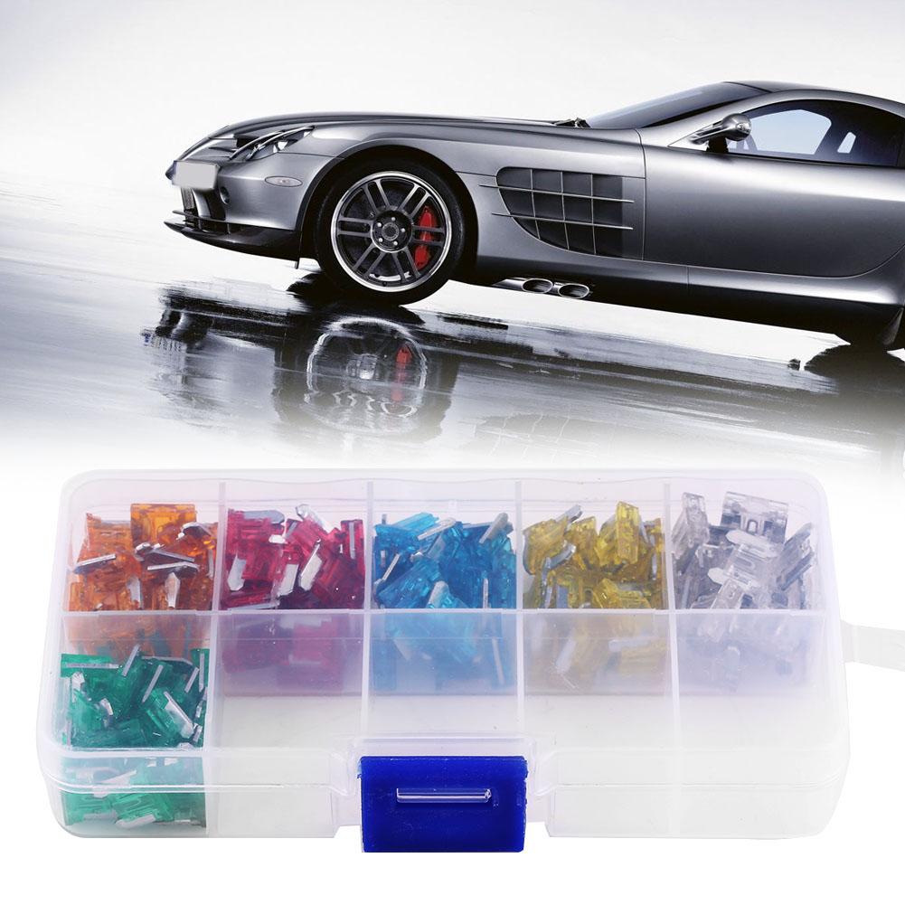 120Pcs 5A 30A Assortment Micro Mini Blade Fuse Set Kit For Car Auto Truck SUV