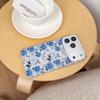 Blue and Pink Floral iPhone 17 Pro Max Case - Soft Cover for iPhone 15/14/13