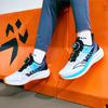 Anta Kids Shock Absorbing Low Top Running Shoes Kids Shoes White Blue Red 312335534-2