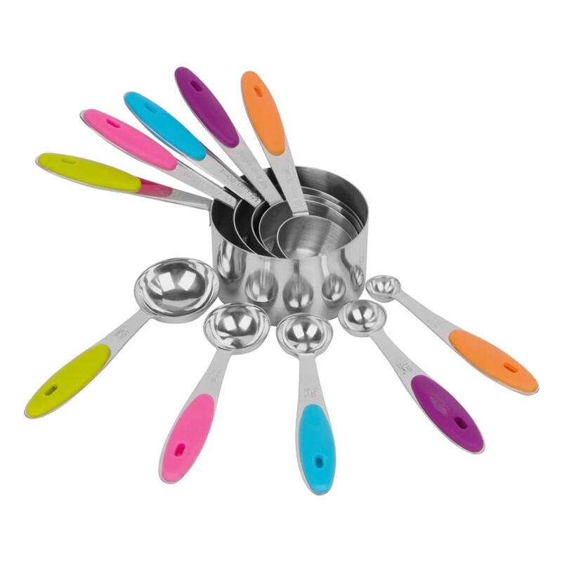 MDNG 10-Piece Stainless Steel Measuring Spoon & Cup Set