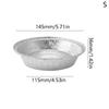 10Pcs 6/7/8/9 Inch Round Tin Foil Pie Dish Tin Cake Tray Baking Pans Bake Cases