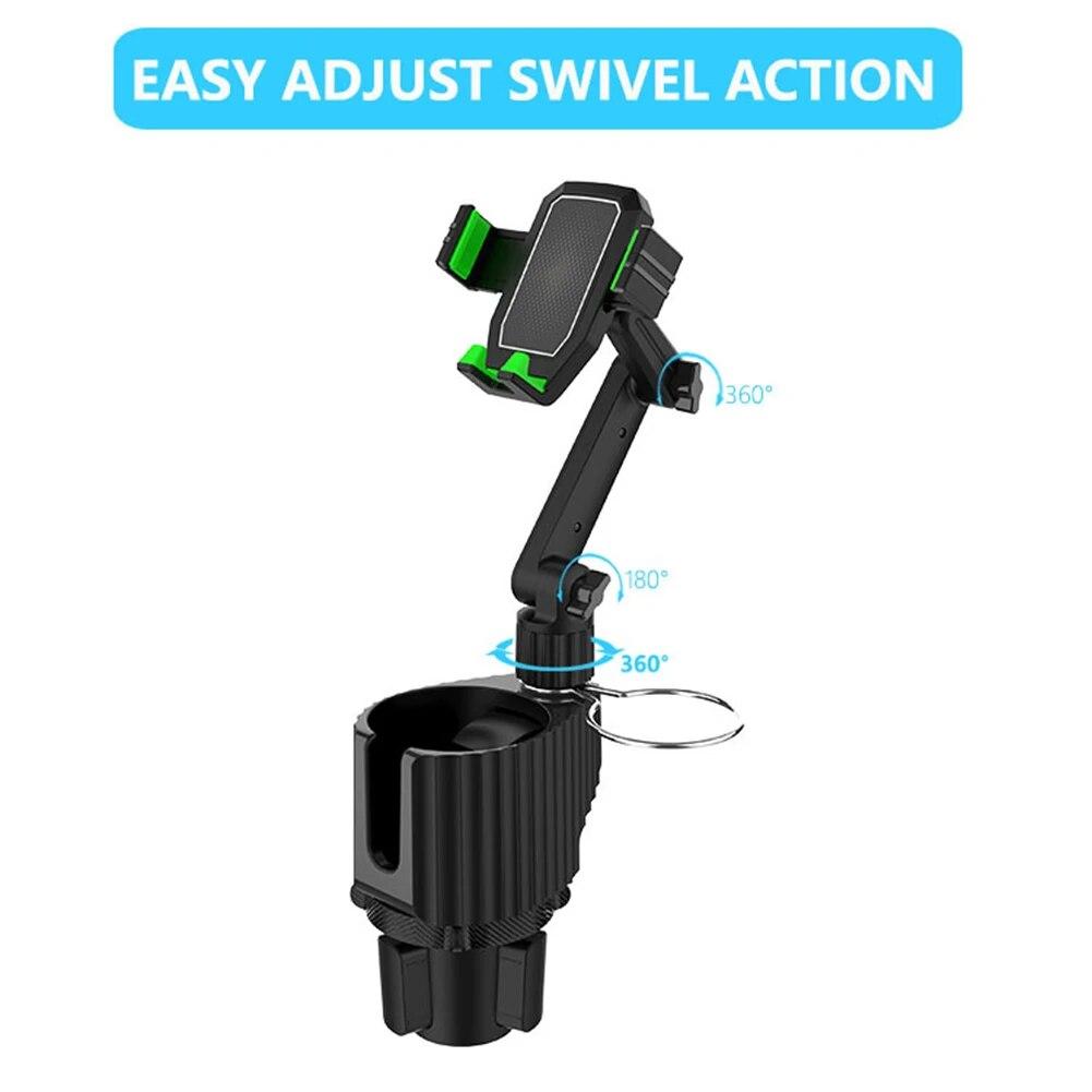 Car Cup Holder Drinking Bottle Holder Mobile Phone Stand Organizer Cellphone Moun for Auto Car Styling Accessories for Bmw Lada