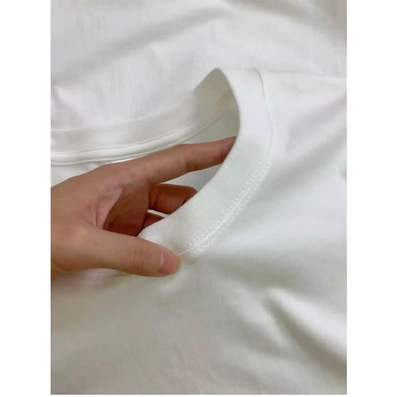 Spring Autumn Round Neck Solid Color Cotton T-shirt Women Long Sleeve All-match Bottomed Top Pullover Tee