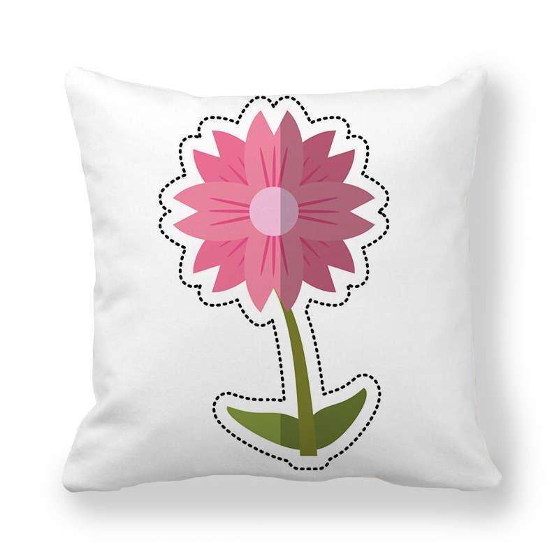 

Juste de coussin de voiture de канапе де комод, роскошное украшение интерьера, тайе д ореллер, аниме-арт, цветочный мотив 60x60cm