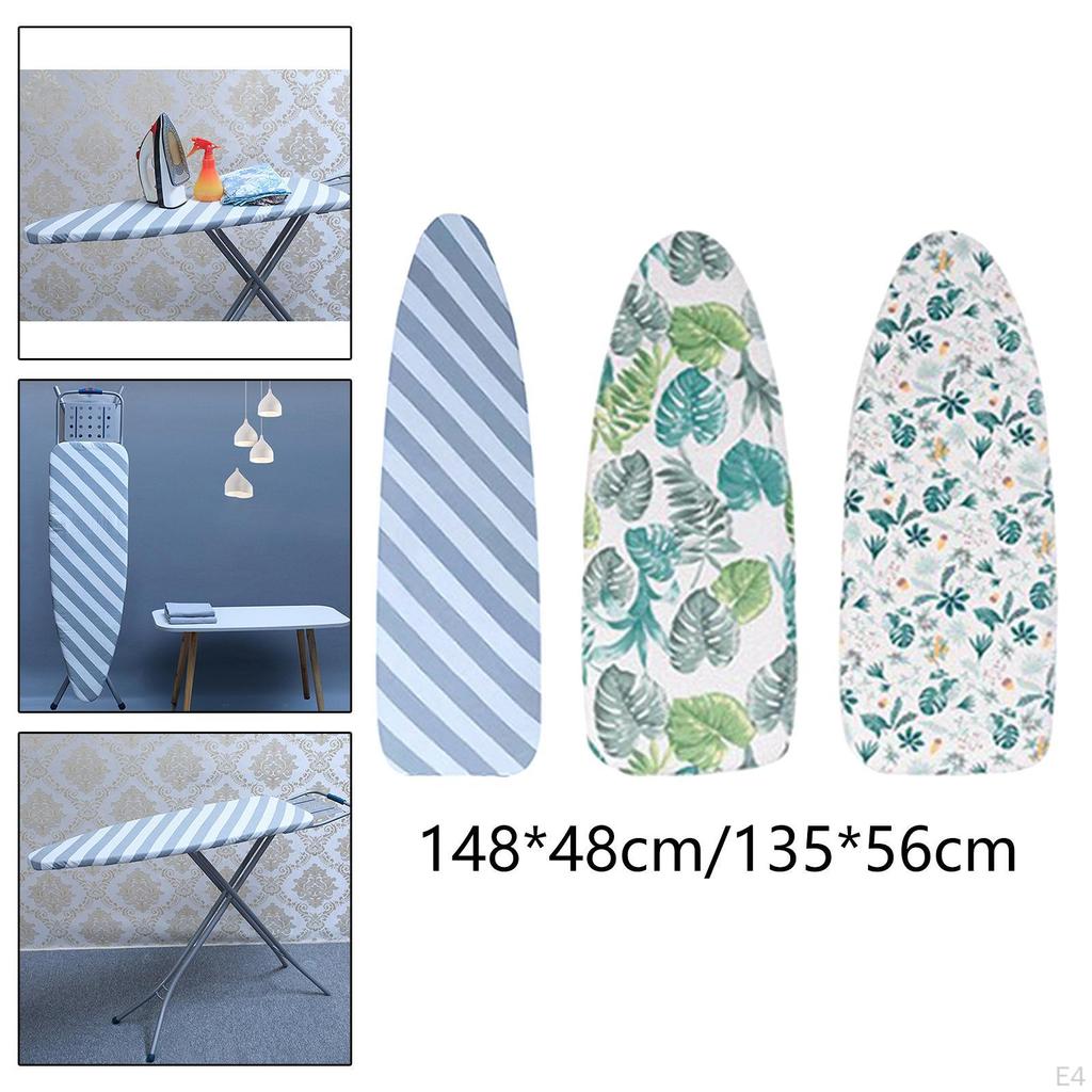 Household Ironing Board Cover Iron Pad Thick Padding Heavy Duty Heat Insulation Breathable with Ties