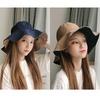 Women's Summer Fisherman Bucket Hat Japanese style Fresh looking Sun blocking Headwear Ideal for Outdoor Activities Fashionable