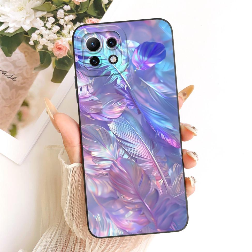 For Xiaomi Mi 11 Lite Casing For Xiaomi Mi 11 Lite 5G Cover Fashion Cartoon Cute Funny Painted Silicone Phone Case