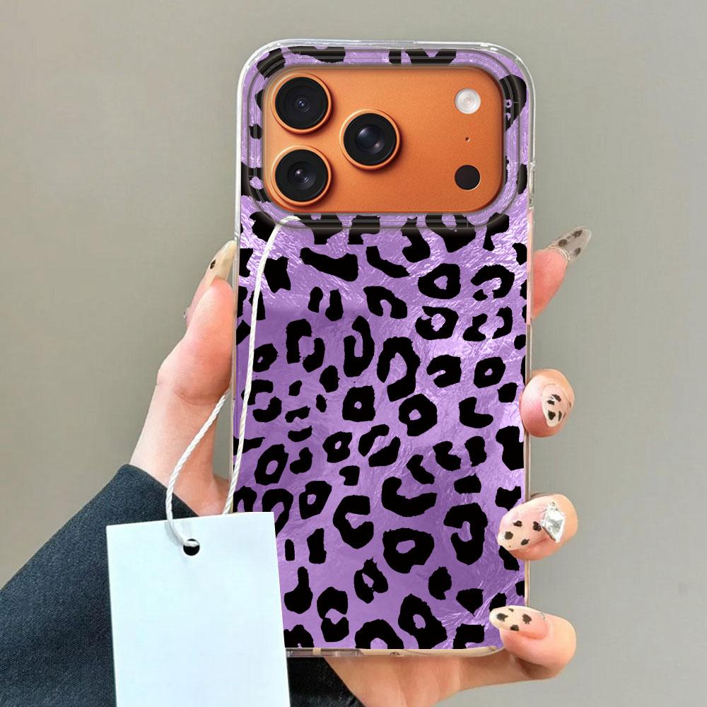 

Ретро Белый Леопардовый Принт Женский Чехол для Телефона для iphone 17 Air 16 15 14 7 8 Plus 13 11 12 Pro Max X XS XR SE 2022 2020 16e Крышка iPhone 16 белый