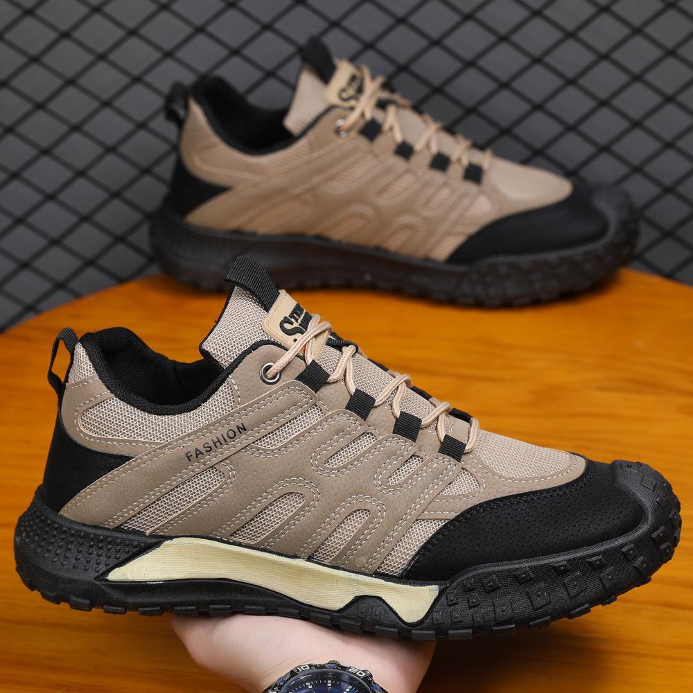 

Large Size Outdoor Hiking Shoes Four Seasons Shoes Running 39 сірий колір