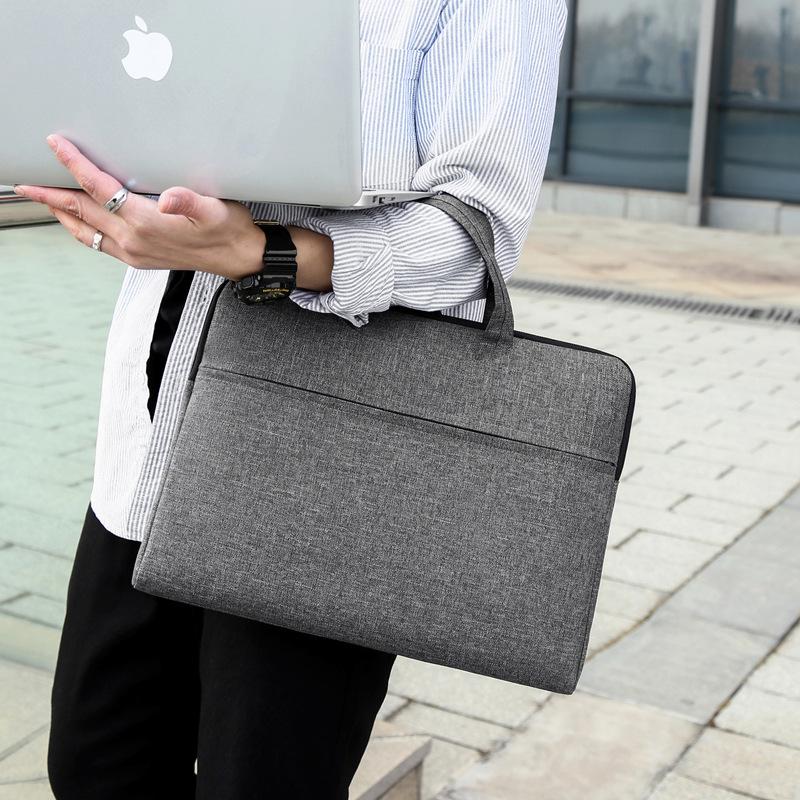 TS JYL laptop bag,Laptop Handbag Simple Business Custom Logo 14 Inch Bag