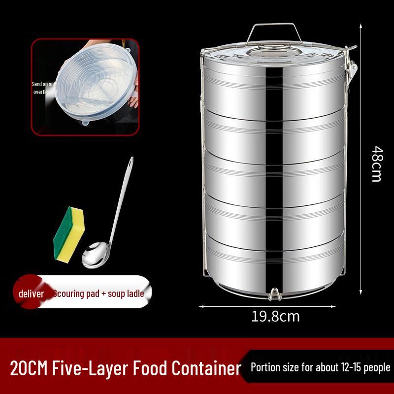 

Insulated Stainless Steel Lunch Box