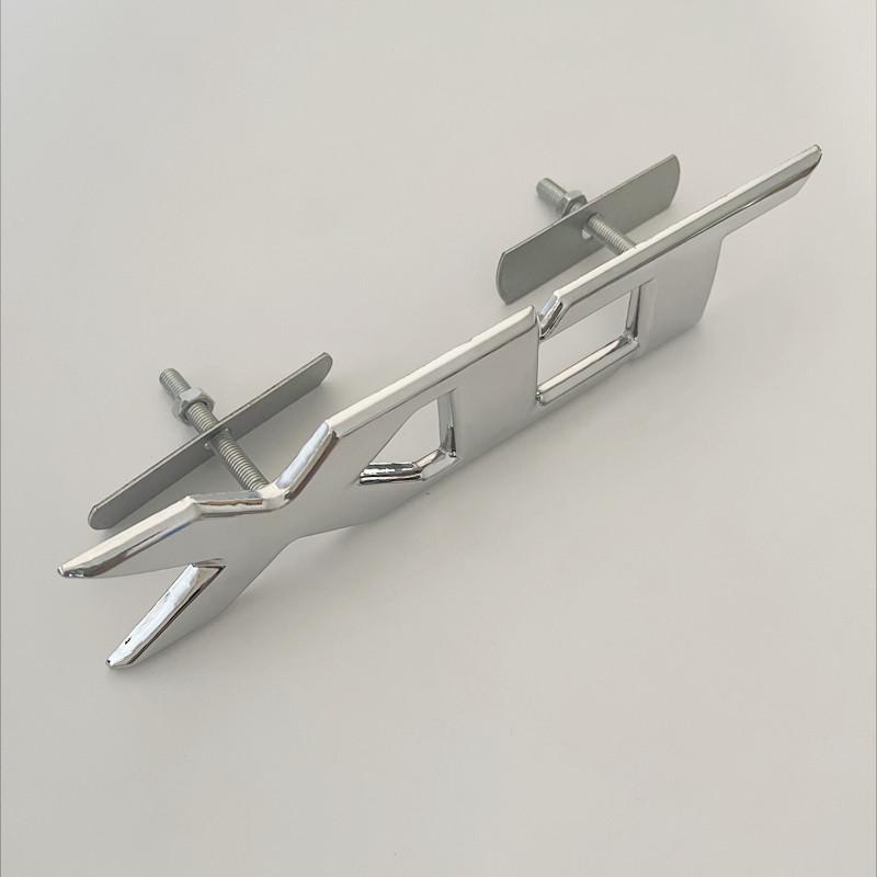 3D Metal Chrome Red Black Logo XLT Emblem Car Badge Rear Trunk Decal For Ford RANGER XLT Sticker Accessories