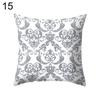 Cushion Cover Case Square Geometric Gray Throw Pillow Protector Bedding Articles