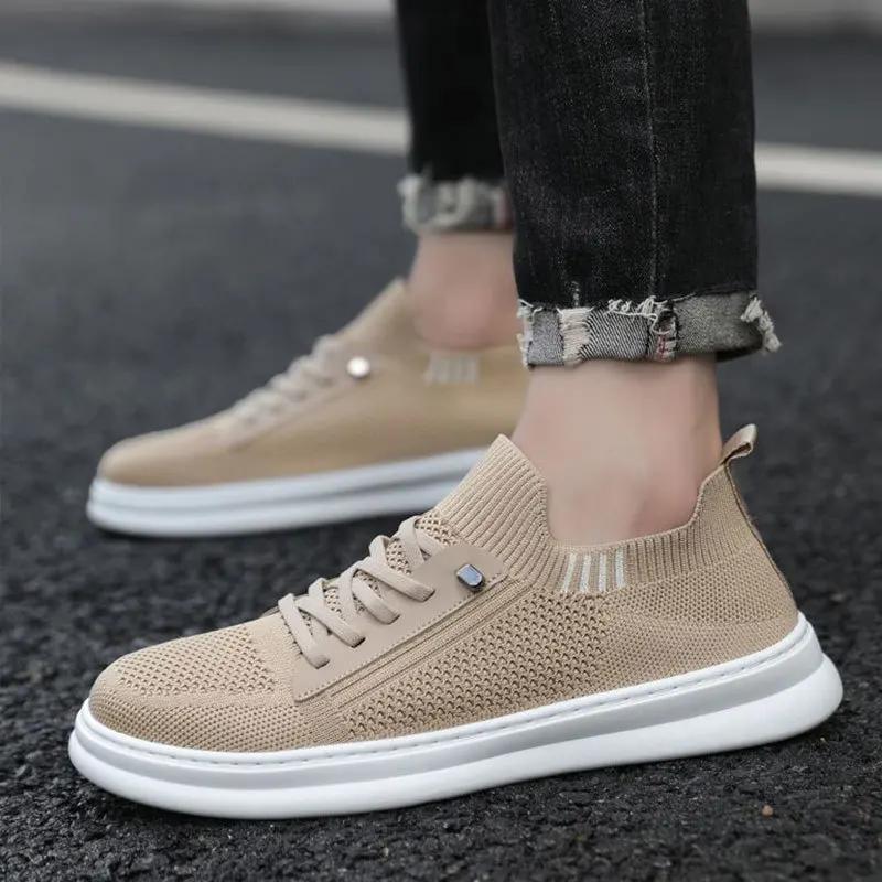 Fashion Men Casual Shoes Lightweight Outdoor Male Walking Shoes 2024 New Hot Sale Anti-slip Man's Mesh Sneakers Slip on Flats Shoes
