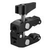 Aluminum Camera Clamp Mount Arm For Cameras with 1/4 And 3/8 Threaded Holes Multiple Function