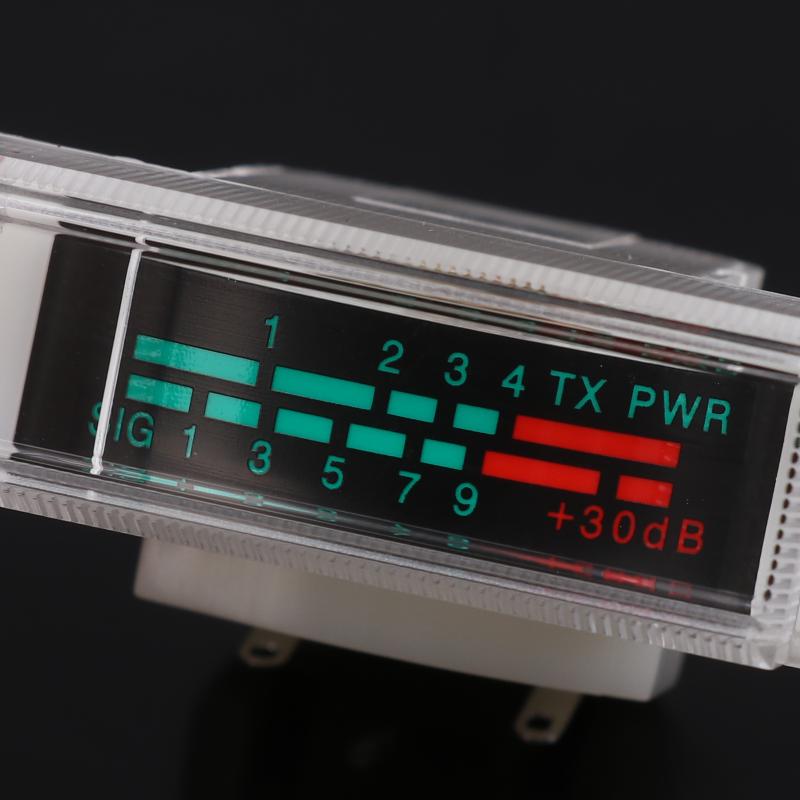 Current Meter With Backlight Level Signal Indicator Head Tx Pwr Db Meter Electronic Instrument Indication +30Db