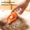 Spazzola per Bagno Animale Domestico Multifunzionale Silicone Strofinare Facile da Pulire Animali Gatti Cani Bagno Spazzola da Bagno Spazzola Massaggiante Forniture per Animali Domestici