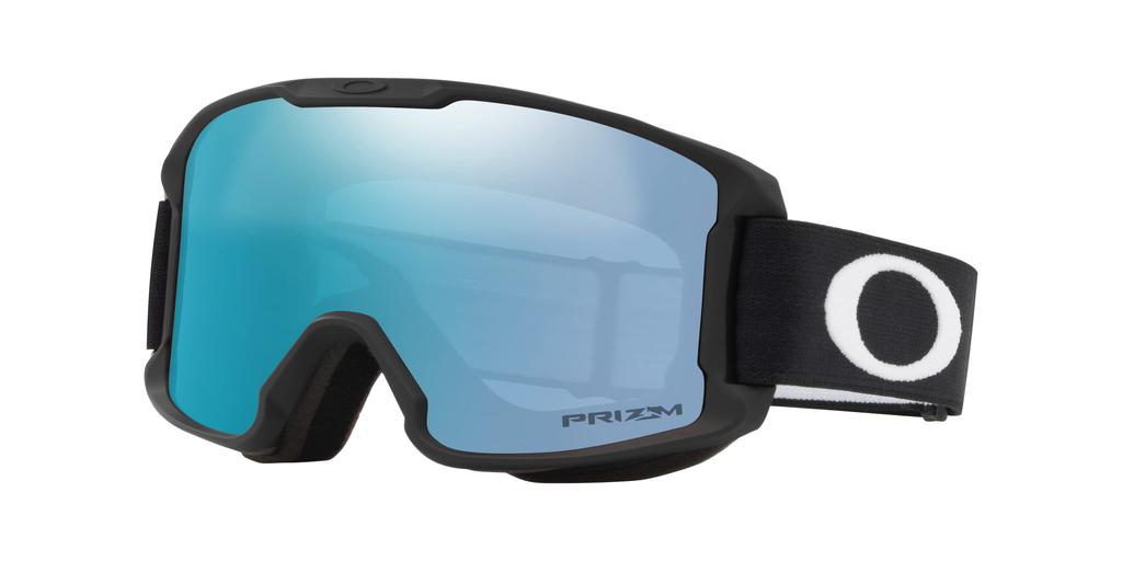 Oakley OO7095 Line Miner XS Matte Black with Prizm Sapphire Iridium Free Size Lens,