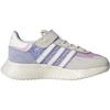 Adidas Originals Retropy F2 Anti Slip Wear Resistant Low Top Kids' Running Shoes Purple Kids' Sneakers JR7999